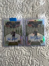 2022 Panini Legacy #171 Tyler Badie Rookies Silver Auto RC Lot of 2 (130C)
