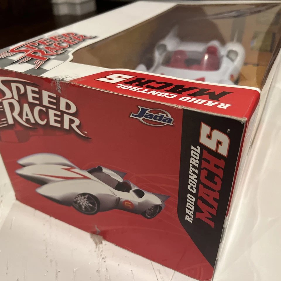 Speed Racer MACH 5 Car RC Radio Control 27mhz Jada Toys New In Box - 18“ Long - Image 4 of 4