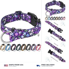 Martingale Collar for Dogs with Buckle Adjustable Nylon Slip No Pull Anti Esc...