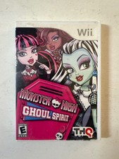 MONSTER HIGH GHOUL SPIRIT - Wii - COMPLETE WITH MANUAL 