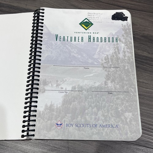 2012 Boy Scouts Of America Ranger Handbook Venturer Handbook Spiral Bound - Picture 14 of 24