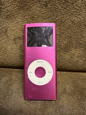 Apple iPod Nano 2nd Gen 4GB Pink A1199 As Is For Parts Or Repair