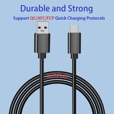New USB 3.2 USB-A to USB-C cable 10Gbps Data Transfer 3A 60W Fast Charging Cord