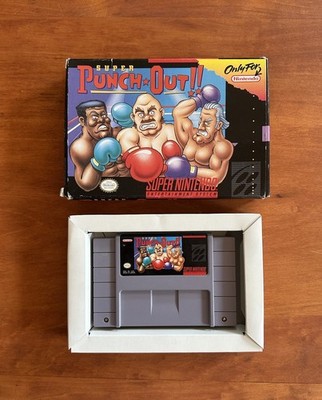 Super Punch-Out (Super Nintendo SNES) Great Cond In Box - Authentic & Tested