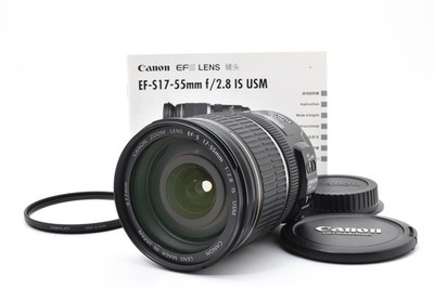 [Mint+++ w/Cap] Canon EF-S 17-55mm f/2.8 IS USM Zoom Lens From JAPAN 1036