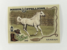 2019 Topps Allen and Ginter Mares and Stallions Arabian Horse MS-1