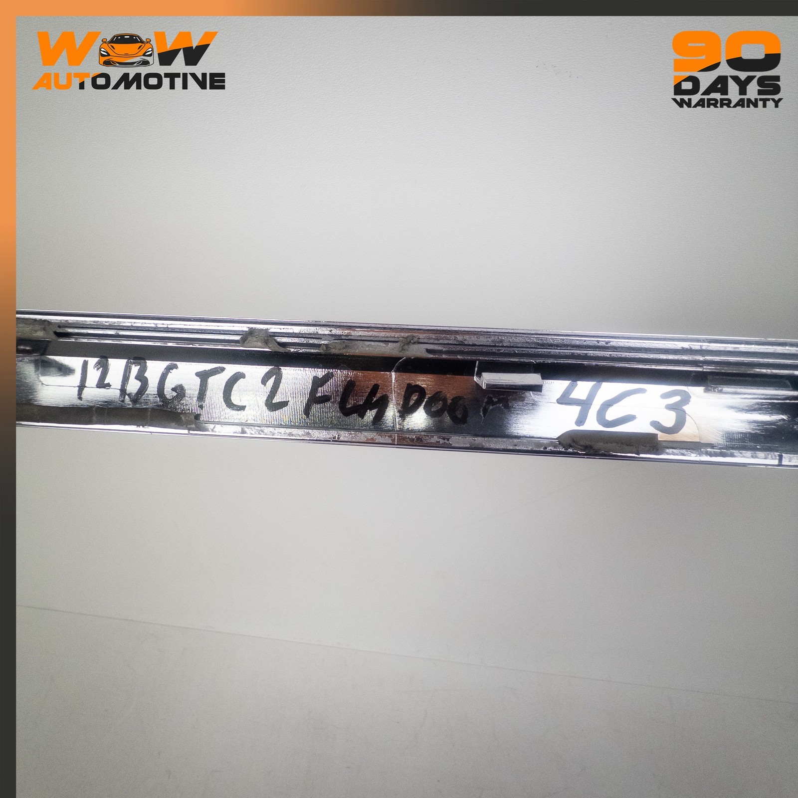 12-17 BENTLEY CONTINENTAL GTC FRONT LEFT DRIVER SIDE DOOR MOLDING TRIM OEM