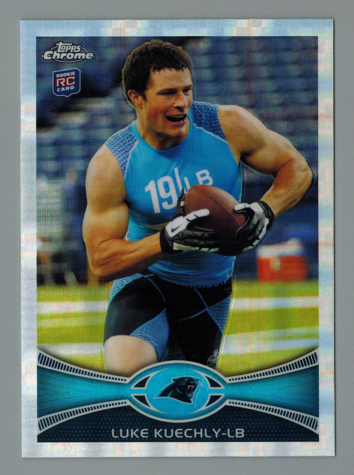 Luke Kuechly 2012 Topps Chrome Xfractor Refractor 45 SP RC Rookie