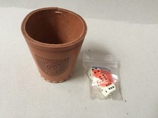 1  Knobelbecher  Dortmunder Ritter Bier mit  3 Würfel   abzugeben