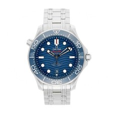 OMEGA SEAMASTER DIVER 300 M 42MM REF. 21030422003001 QUADRANTE BLU ACCIAIO INOX 2021...