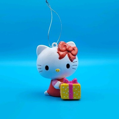 Kurt S. Adler 2012 Hello Kitty Sanrio Hanging Resin Christmas Ornament 3''