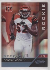 2011 Panini Absolute Memorabilia Rookie Spectrum Platinum 3/5 Dontay Moch 7xr