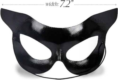 Black Cat Mask Costume Accessories Cat Woman Costume for Women... ( 3PC )...B4-1 - Picture 4 of 6