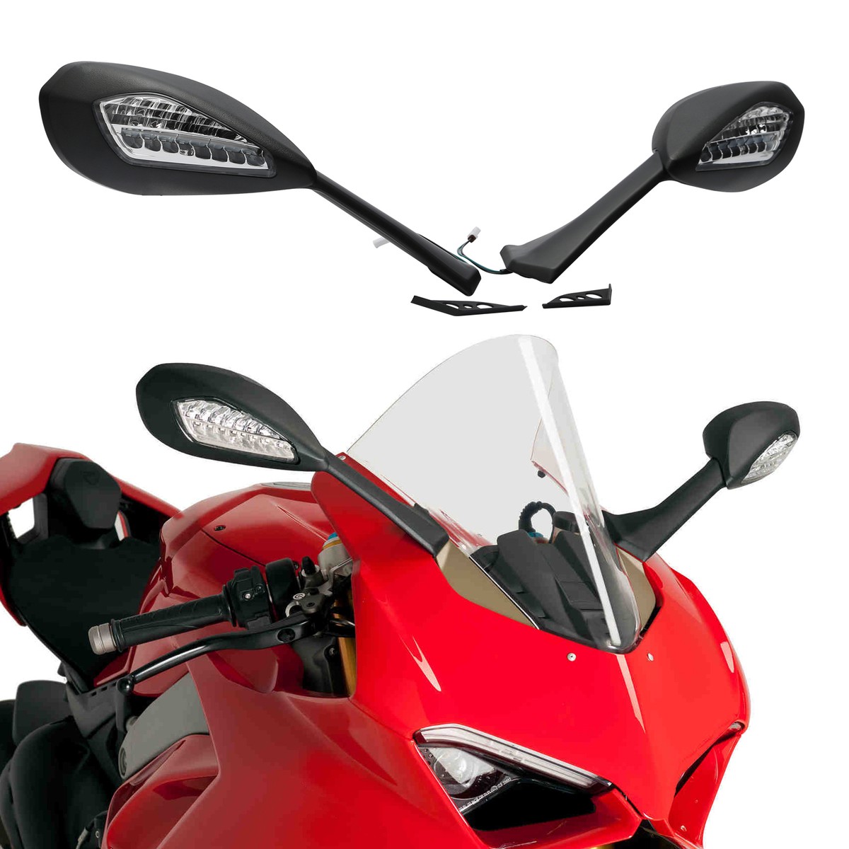DUCATI 1199 899 FAR ミラー　左右セット　7557 7558 DUCATI 1199 899 FAR ミラー 左右セット 7557 7558 DUCATI 1199