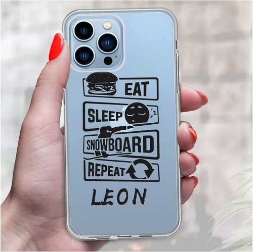 Personalised Name Phone Case Boys Cover For iPhone 16 Pro Max 15 16e 14 13 12 11 - Picture 5 of 122