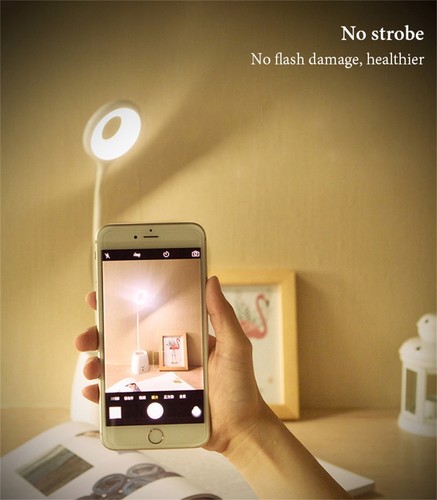 Dimmable LED Desk Reading Light Touch Switch Pen Holder Adjustable USB Charge RK - Picture 9 of 12