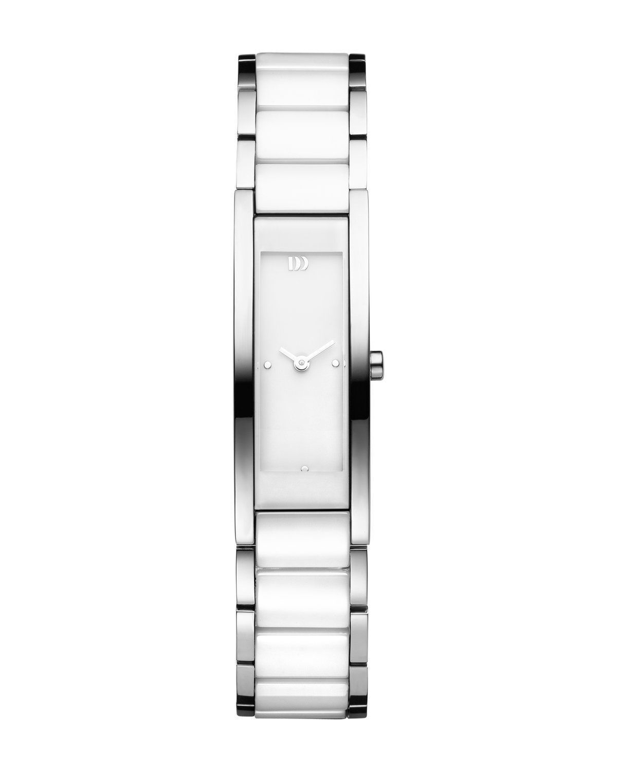 Danish Design IV62Q968 White Dial Ceramic/Stainless Steel Quartz Women's Watch