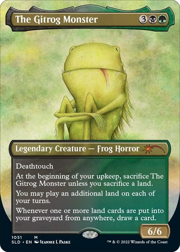 MTG Secret Lair: Monster Anatomy 101 [FOIL ETCHED] IN HAND | eBay