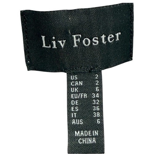 LIV FOSTER Floral Flounce Midi Dress Size 2 NEW - Picture 5 of 7