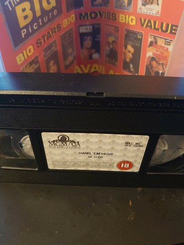 Hang `Em High - MGM VHS - CLINT EASTWOOD - Picture 5 of 6