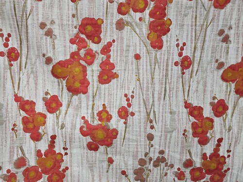 Parker red fabric by belfield / Less Than Half Price. Sold per metre - Picture 3 of 3