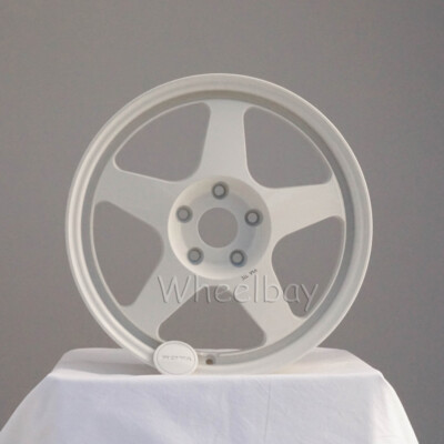 4  PCS ROTA WHEEL SLIPSTREAM  17X7.5  5X114.3 45 73 WHITE  18 LBS