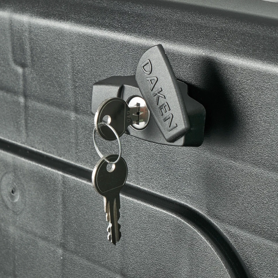 Deichselbox Daken Blackit 2 550x250x295mm Werkzeugkasten Anhänger Staukiste Box - Bild 4 von 4