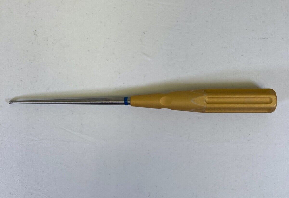 V. Mueller U-0154 Chroma-Line 10" Reverse Angle 2/0 Curette Neuro Spine Ortho