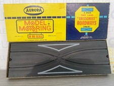 AURORA - SLOT CAR MODEL MOTORING 1962 - HO- 2 LANE CRISSCROSS X2 - 1524 BOXED