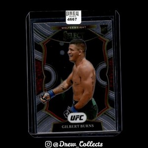 2021 Panini Select UFC - Concourse Gilbert Burns #34 (RC)