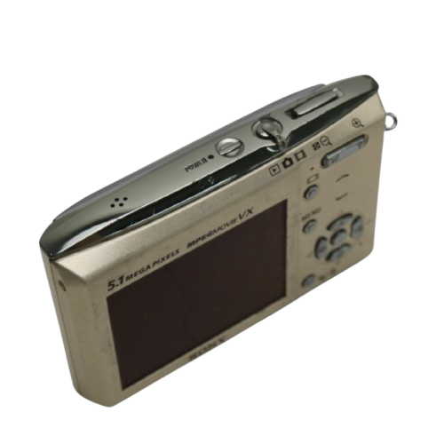 Sony Cyber Shot DSC-T5 Digital Camera Gold Used Working Sony Cyber Shot DSC-T5 Digital Camera Gold Used Working