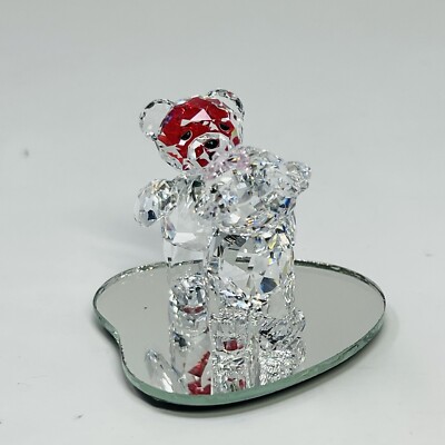 Swarovski 2017 Kris Bears - A Lovely Surprise Figurine Rare