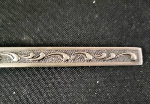 Vintage ONEIDA MCM Stainless Salad Spoon & Fork Serving Set Japan Scroll Pattern - Picture 4 of 10