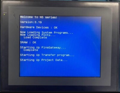 Omron NS10-TV01B-V2 Touchscreen Programmierbares Terminal BEDIENERSCHNITTSTEL...