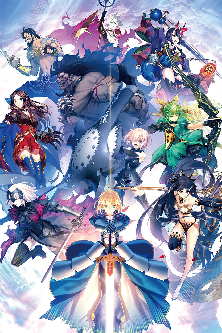 Fate Grand Order Absolute Demonic Front Anime Wall Art Home Decor