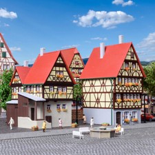 Maisons de ville à colombages (x2) - KIBRI 37100 - N 1/160