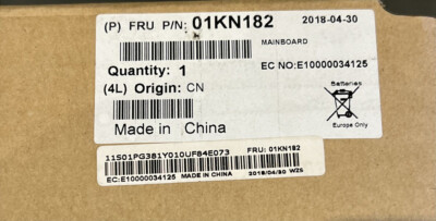 LENOVO 01KN182 X3650 MOTHERBOARD