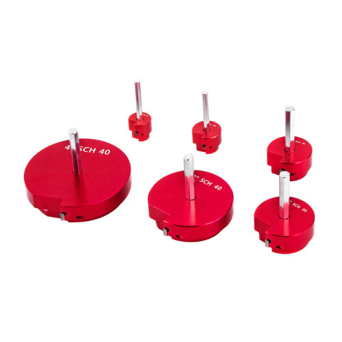 6 Pieces PPRK6 Plastic Pipe Fitting Reamer Kit For 1/2" Drills Pipe Reamer Tool - Picture 4 of 12