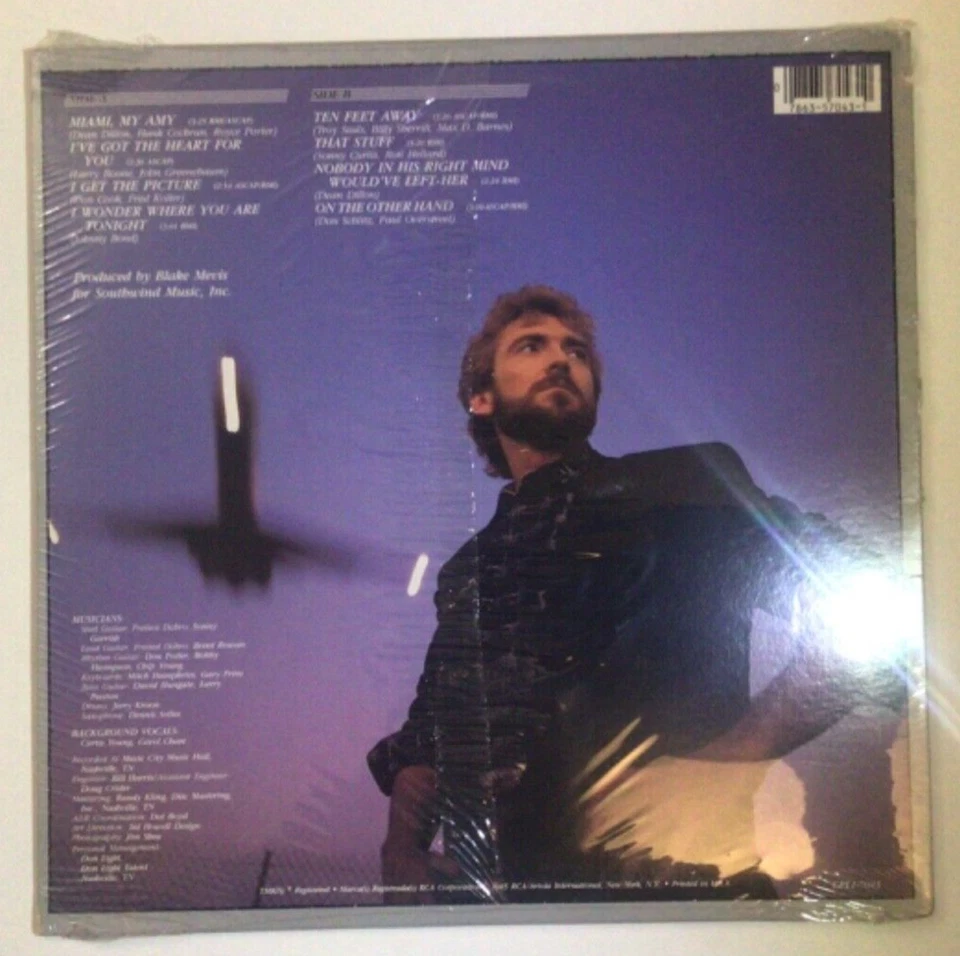 Keith Whitley – L.A. To Miami (Vinyl, LP, 12", RCA – CPL1-7043 , Sealed, New) - Image 2 of 4
