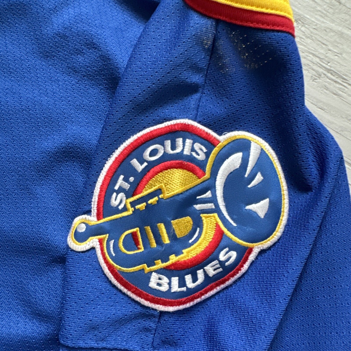 Vintage 90s NHL Starter St. Louis Blues Hockey Sewn Jersey