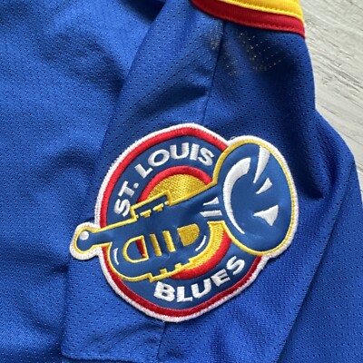 Vintage 90s NHL Starter St. Louis Blues Hockey Sewn Jersey