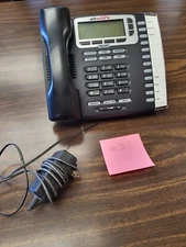 Allworx 9212L VoIP Telephone With Backlit Display-Black 24VDC 400mA ICES-3(B) #3