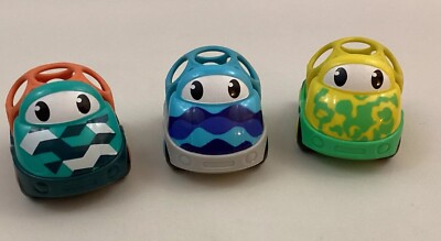 Oball Go Grippers Vehicles Blue Car Blue Orange Car Green And Yellow Car