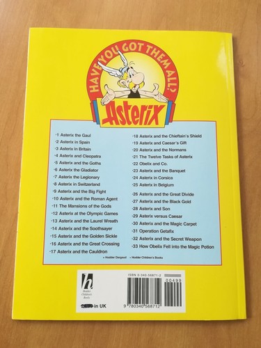 ASTERIX and the SECRET WEAPON / ENGLISH / goscinny and uderzo1991 - Picture 3 of 3