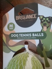 Dog Tennis Balls 3 Pack - Pet Safe, Medium 2.5" Exercise Play Fetch. 2-PO-1 