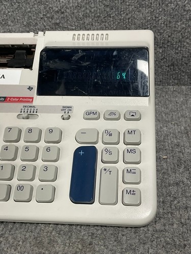 Texas Instruments Electronic Calculator TI-5045 IIA 12 Digit 2 Color Print - Picture 4 of 15