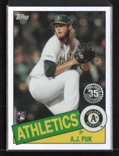 2020 Topps Chrome 1985 Topps Baseball #85TC-14 A.J. Puk Oakland Athletics