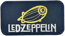 Led Zeppelin Rock Music Embroidered Iron on Patch Applique