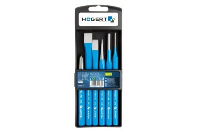 Chisel and Punch 6 pcs Set - HT3B710 Hogert