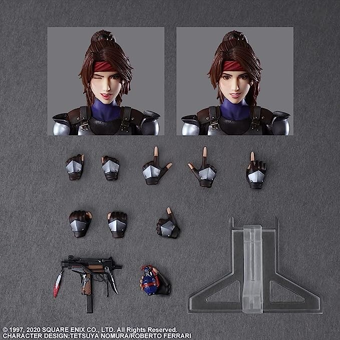 SQUARE ENIX Final Fantasy VII Remake Play Arts Kai Jessie Cloud